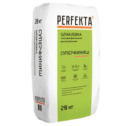 Шпаклевка гипсовая Perfekta СуперФиниш белый 20кг