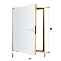 Карнизная дверь Fakro DWK 70*100см