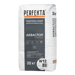 Гидроизоляция Perfekta Аквастоп обмазочная 20кг