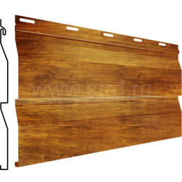 Сайдинг Корабельная доска 265*240мм 0.45мм Print Elite (Colority Print TwinColor) Корея Golden Wood (коричневый) Grand Line