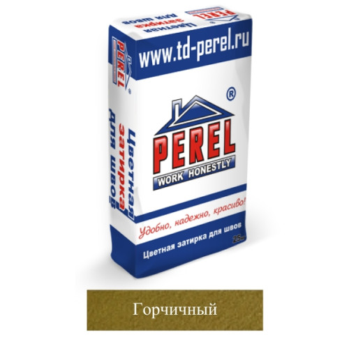 Затирка цементная Perel RL горчичная 0436 25кг позиция под заказ