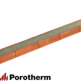 Керамический блок перемычка керамическая POROTHERM 120/65 П-образная красный 1750*120*65мм М100кг/см2 Porotherm (Винербергер)
