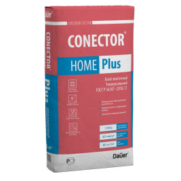 Клей Dauer CONECTOR HOME PLUS Универсальный для плитки серый 25кг