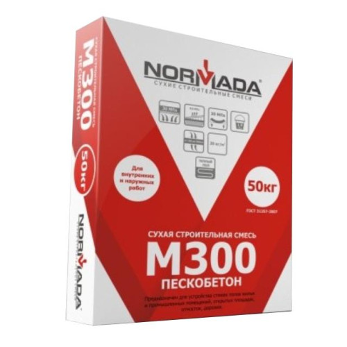 Пескобетон Normada М300 50кг