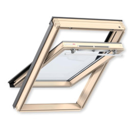 Окно мансардное дерево, лак ручка сверху Velux GZR CR02 3050 Стандарт WoodLine 55*78см