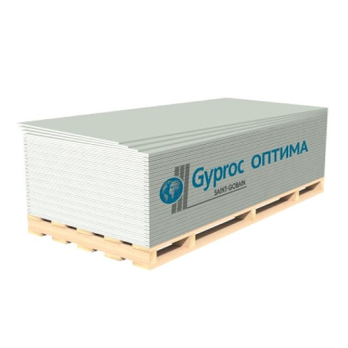 Гипсокартон ГКЛ Gyproc Оптима лонг 12,5мм 3000*1200мм