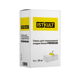 Клей PREMIUM Белый М100 25кг Ytong (Istkult) летний