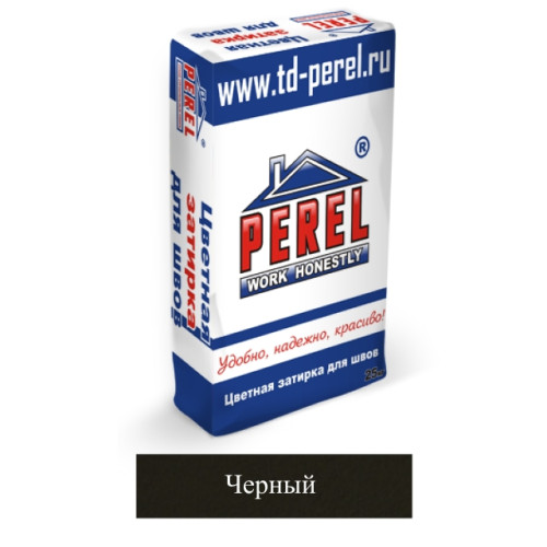 Затирка цементная Perel RL черная 0465 25кг позиция под заказ