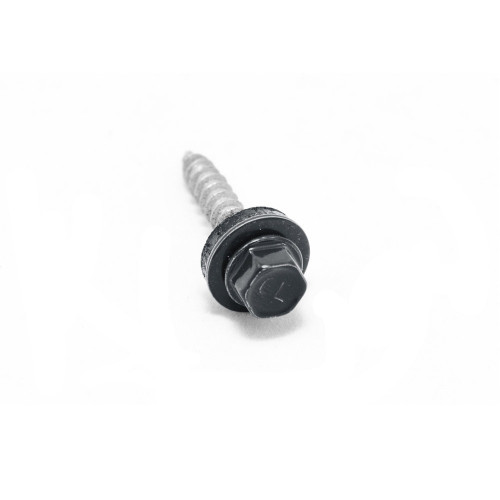 Саморез кровельный (острый) дерево/металл Grand Line Pro 4,8*29мм RAL 7016 (серый) 250шт/упак