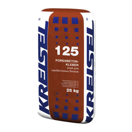 Клей Kreisel 125 PORENBETON-KLEBER для блоков 25кг