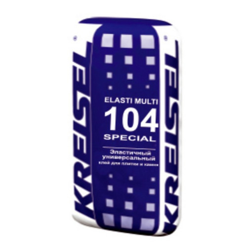 Клей Kreisel 104 ELASTI MULTI SPECIAL эластичный для плитки серый 25кг