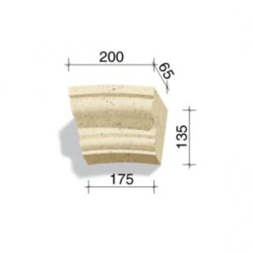 Арочный элемент White Hills +1-10 (175-200)*135*(27-65)мм