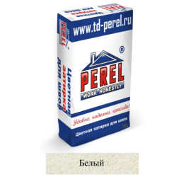 Затирка цементная Perel RL белая 0405 25кг позиция под заказ