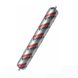 Герметик полиуретановый Soudal 40FC высокомодульный серый 600мл ТехноНИКОЛЬ